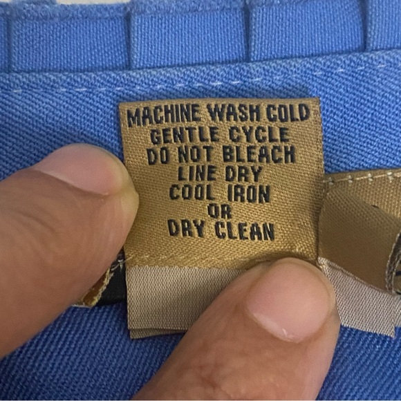 Peck And Peck Weekend Jacket Blue Size 10 Eye Hook - Picture 14 of 15